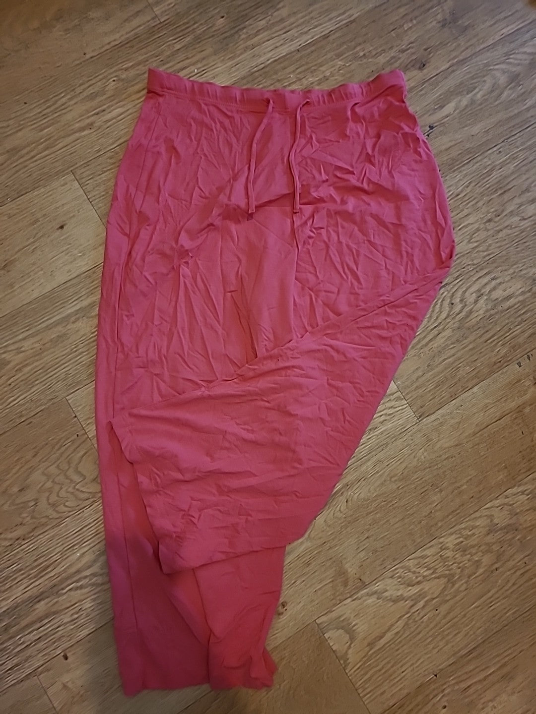 Ladies St Michael Size 14 Elasticated Poppy Cropped Legging