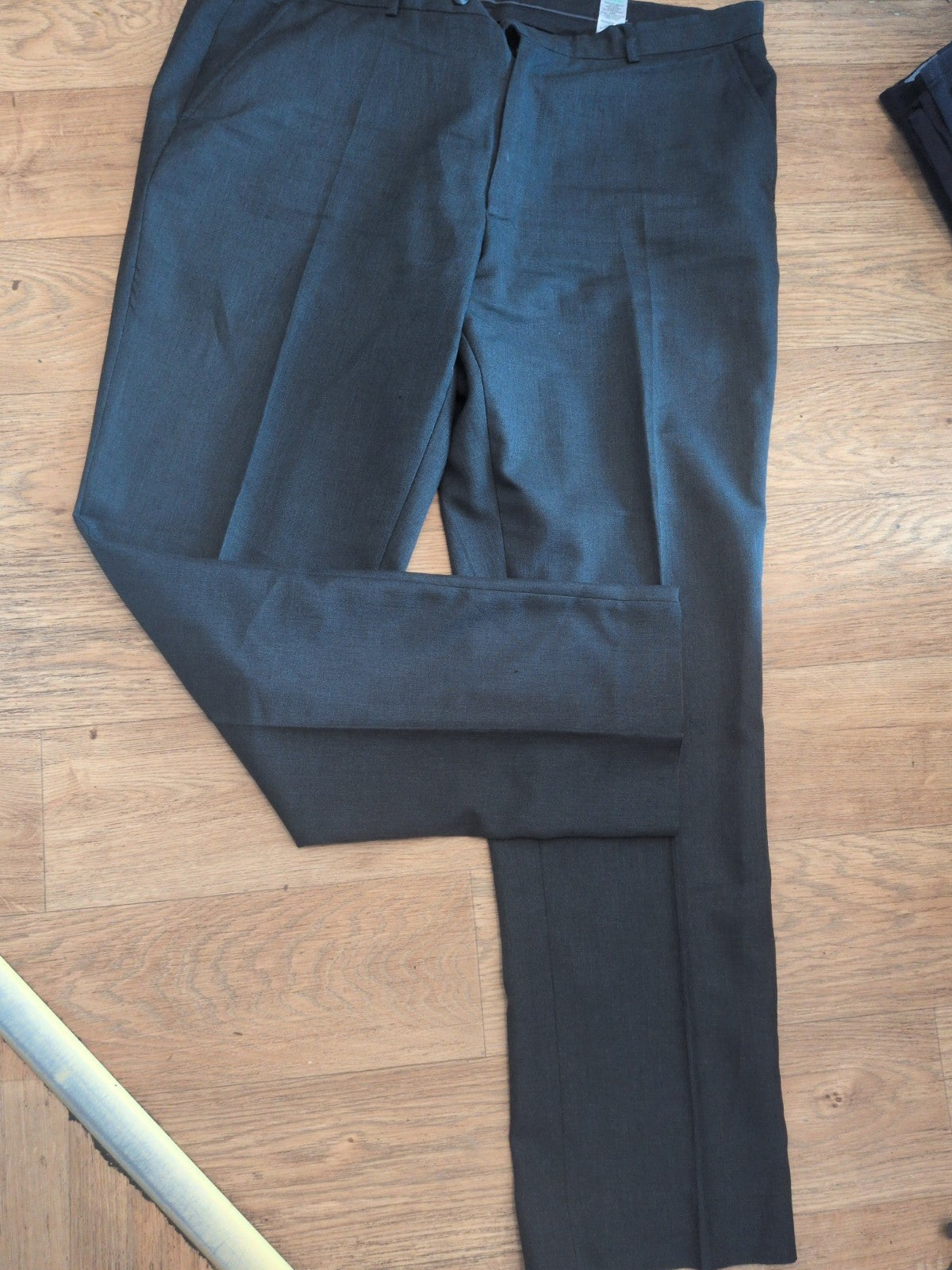 Matalan 34/33 Navy/Dark Grey Smart Trousers