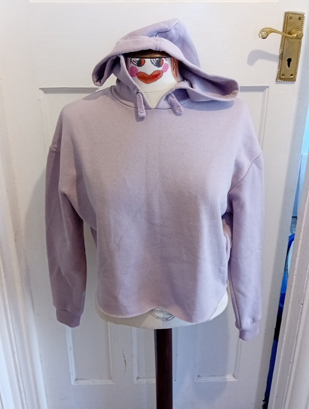 Girls New Look Age 12-13 Years Lilac Pullover hoodie