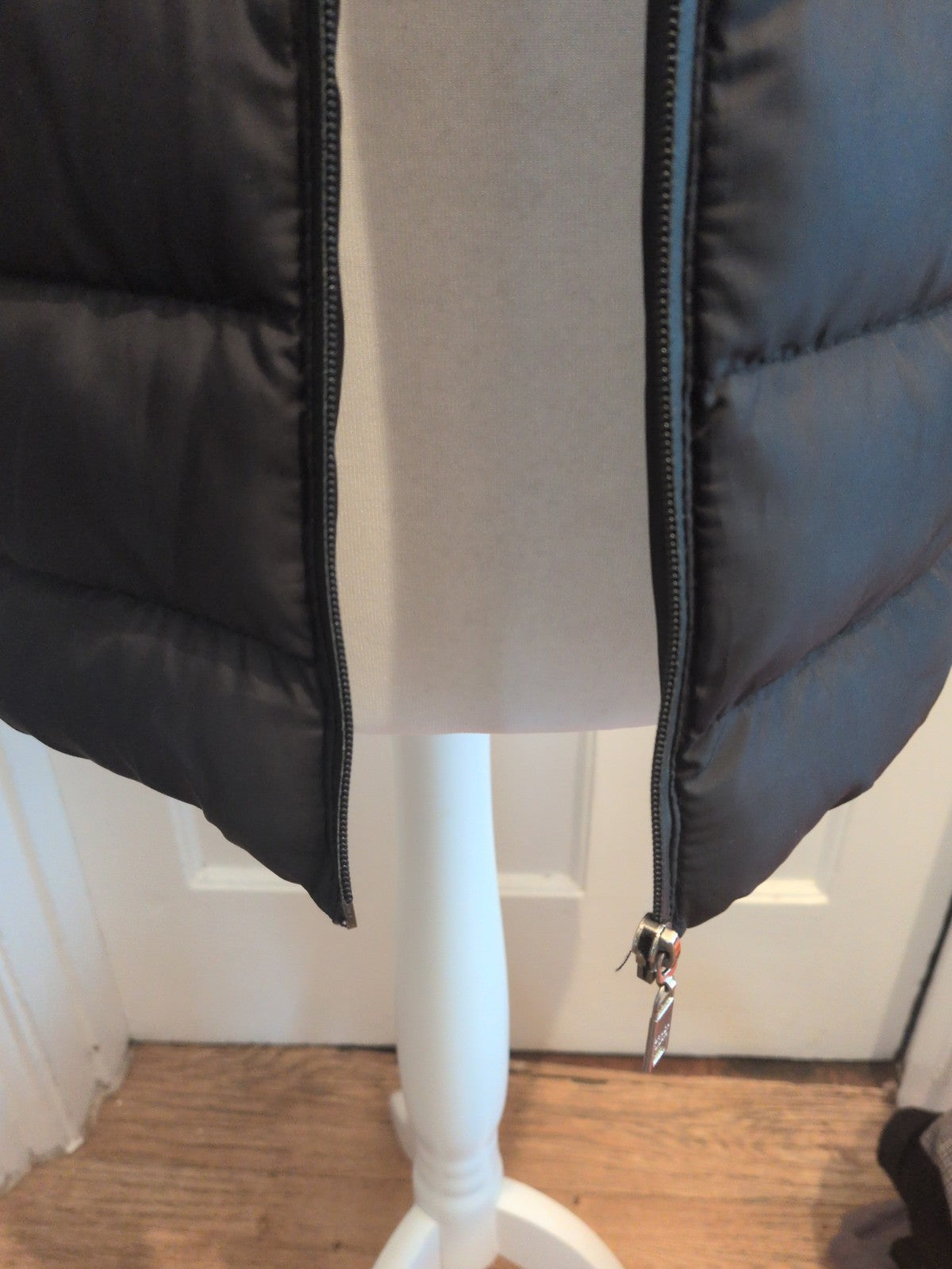 Prada 50M Black Puffer Sleeveless Jacket