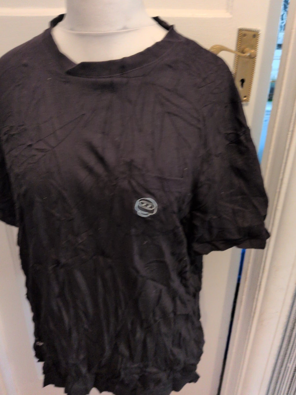 Bershka Medium Black T-shirt Short Sleeve