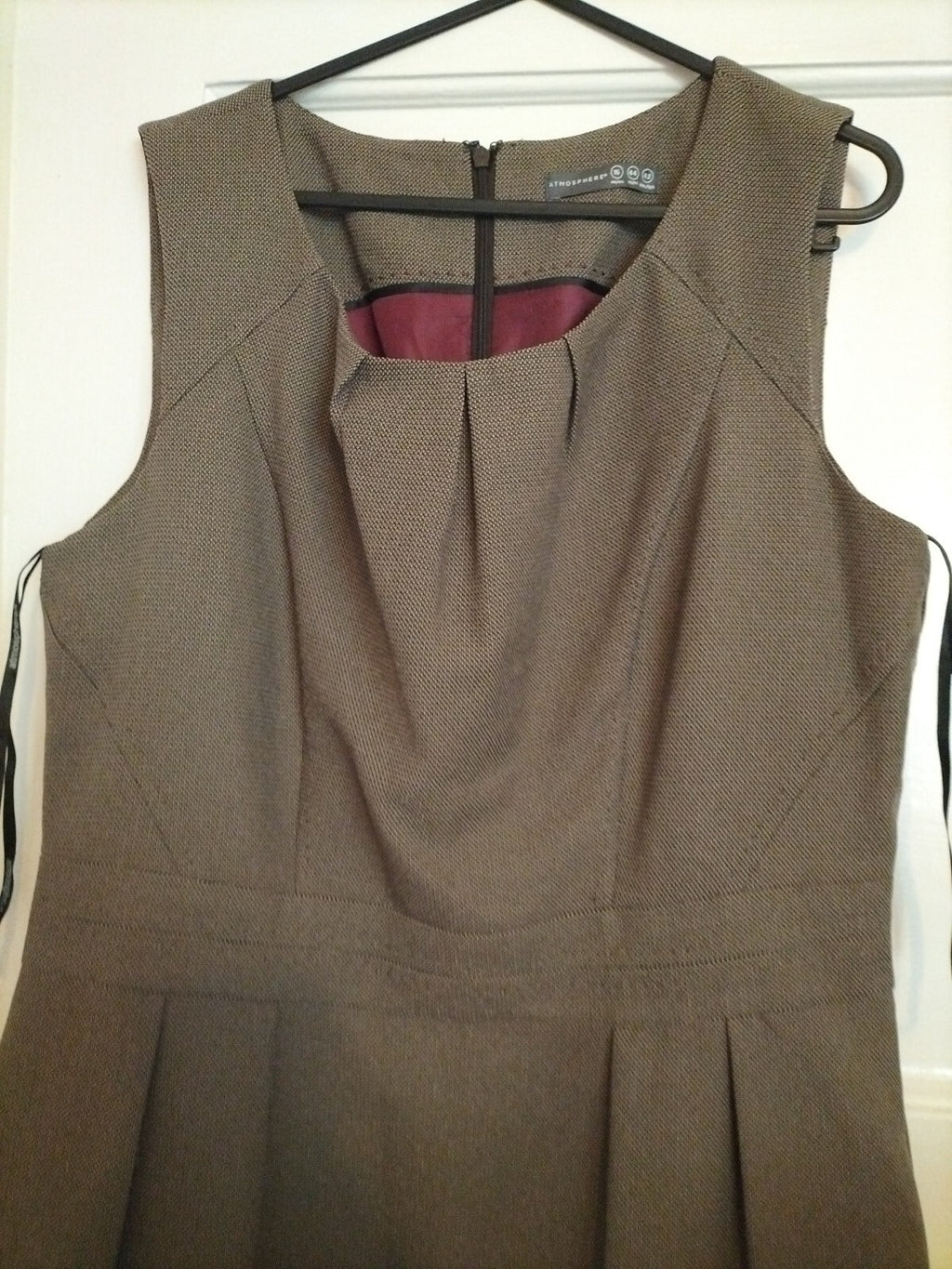 Ladies Primark Size 16 Grey Sleeveless Dress
