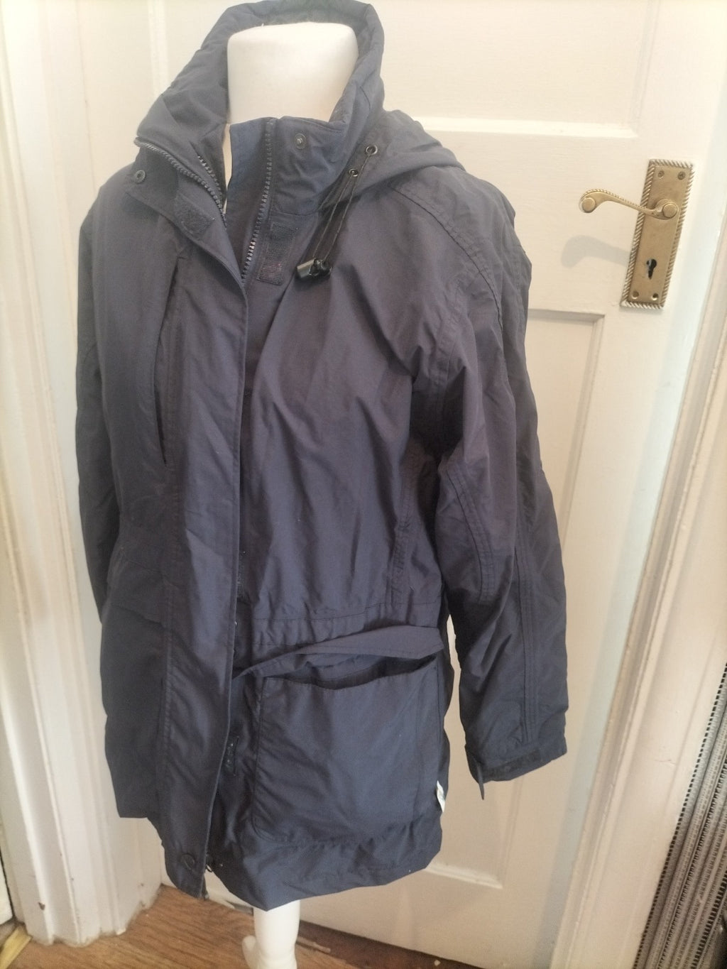 Regatta 12 Navy Mesh Lined Full Zip Coat