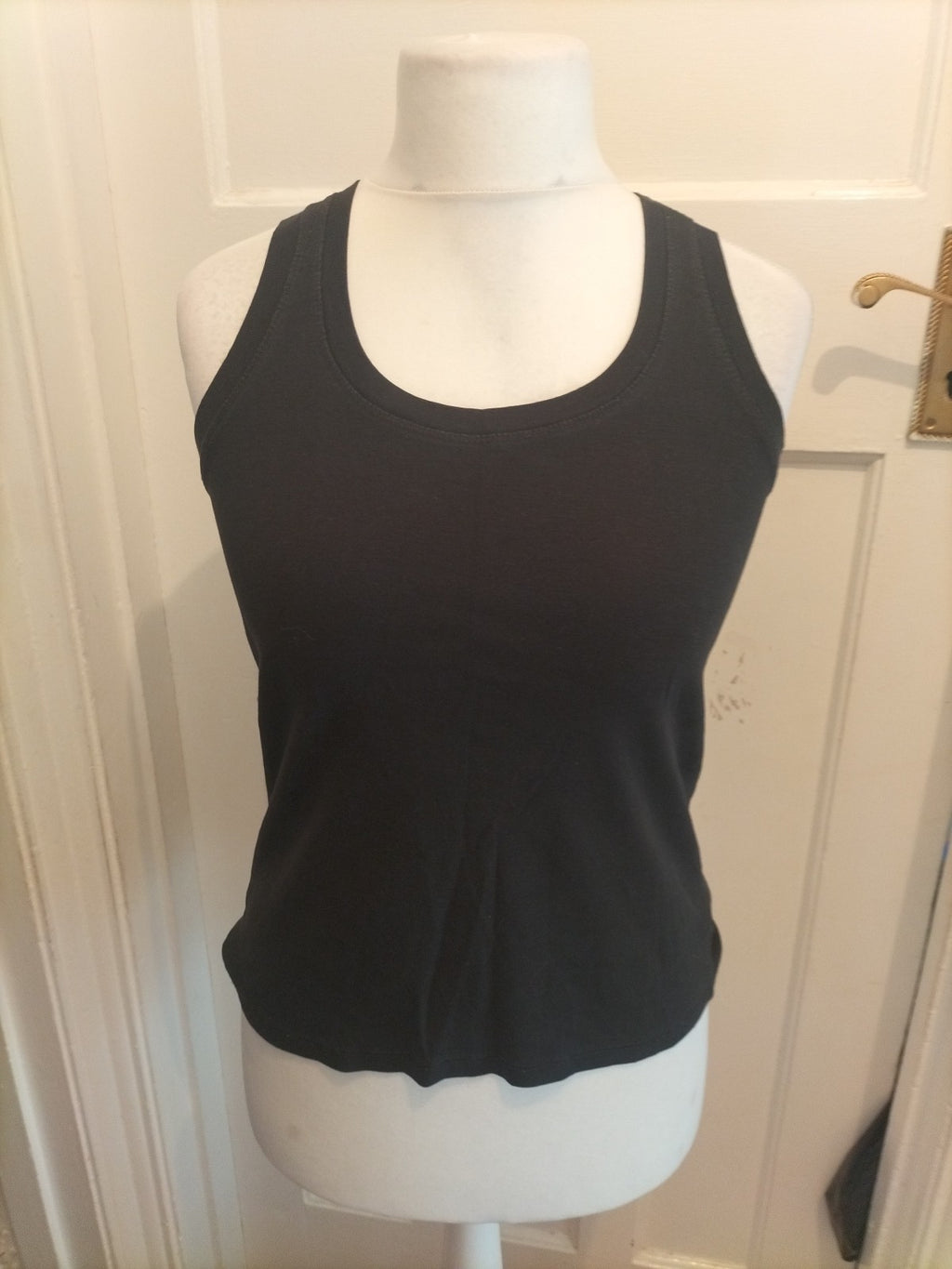 Cherokee 16 Black Sleeveless T-shirt Vest Top