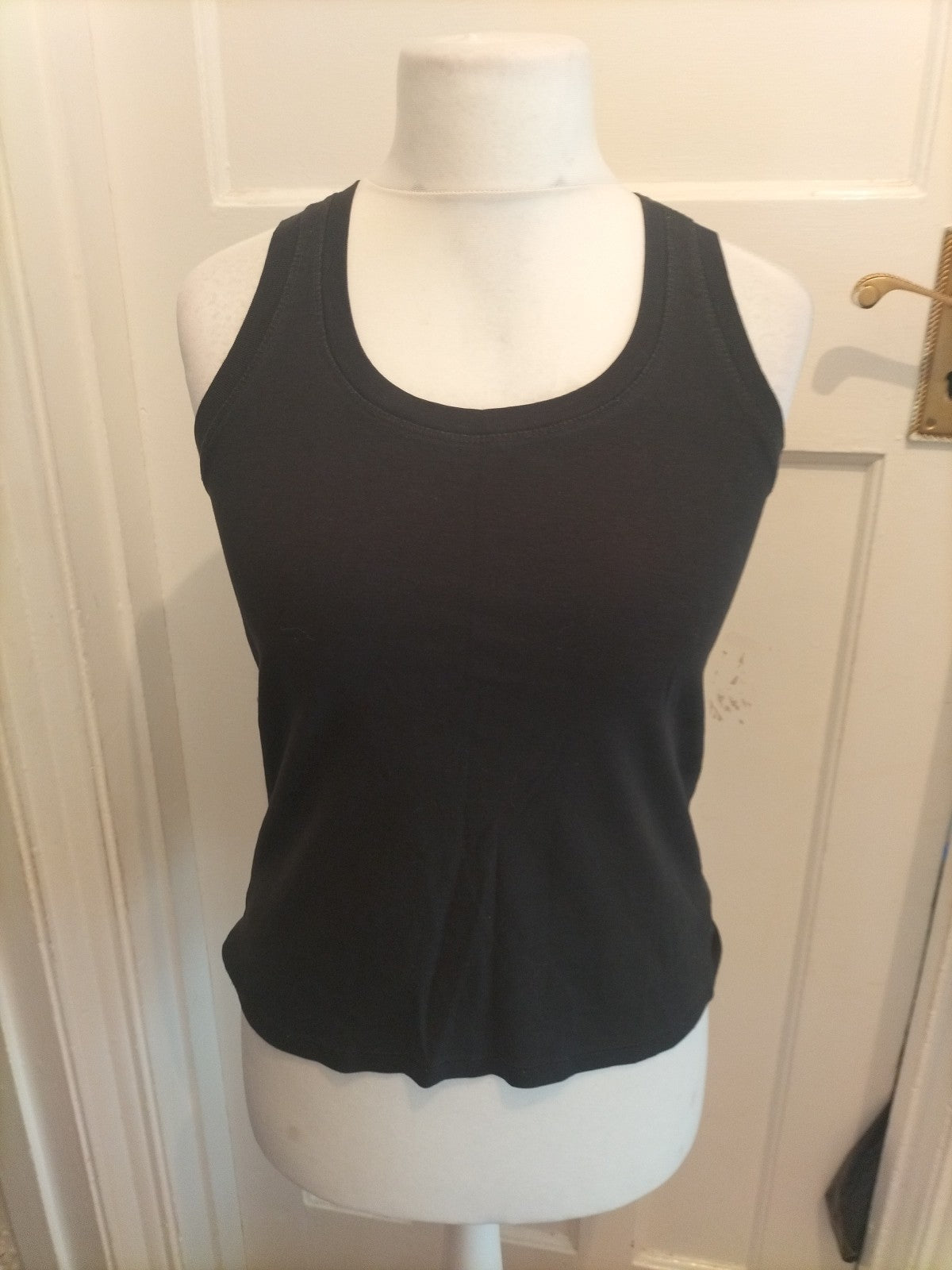 Cherokee 16 Black Sleeveless T-shirt Vest Top
