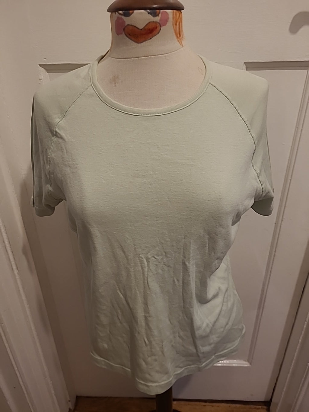 Ladies Jumper Size Large Teal Short Sleeve T-shirt