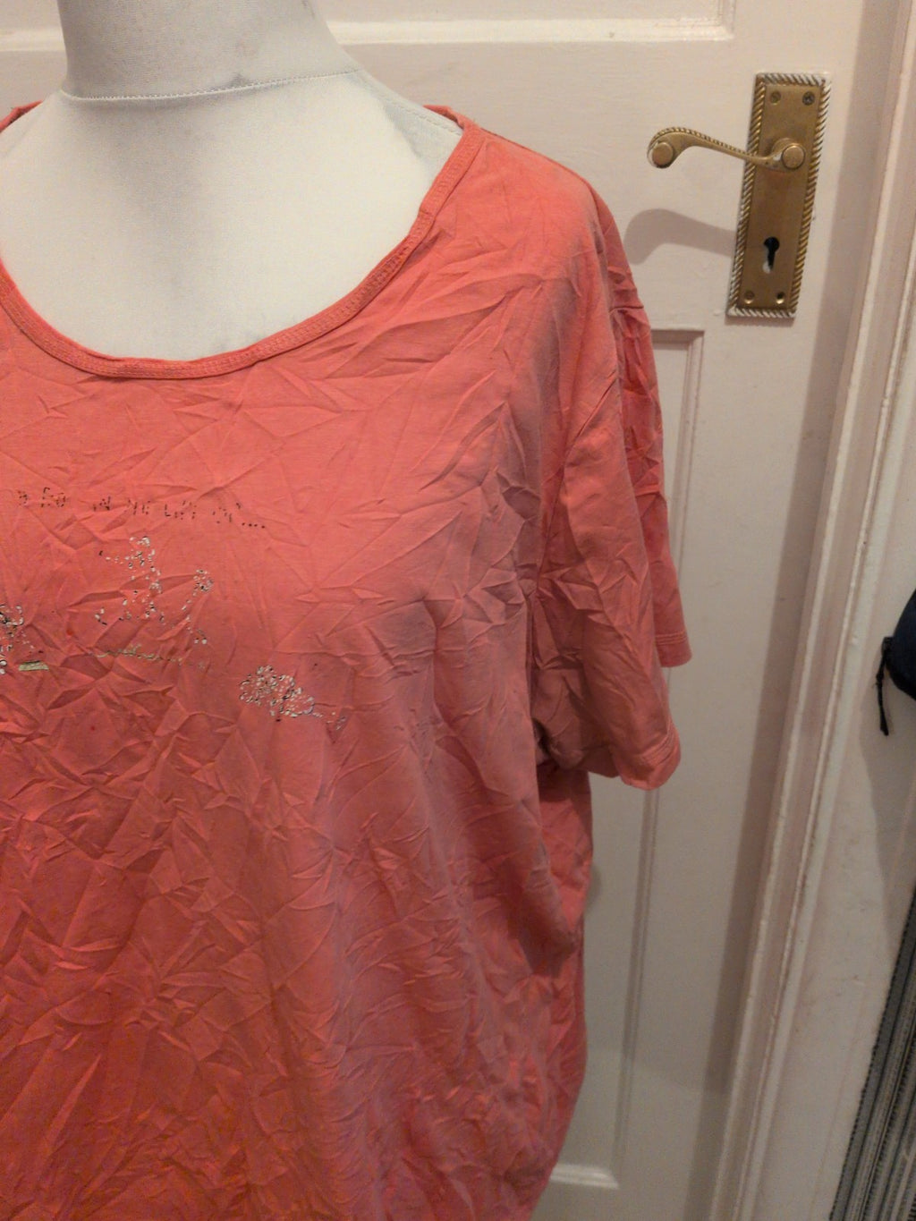 Shapely Figures Pink 28/30 Pink Short Sleeve T-shirt
