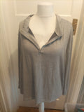 Always Dreaming 22 Grey Semi Zip Pyjama Jumper
