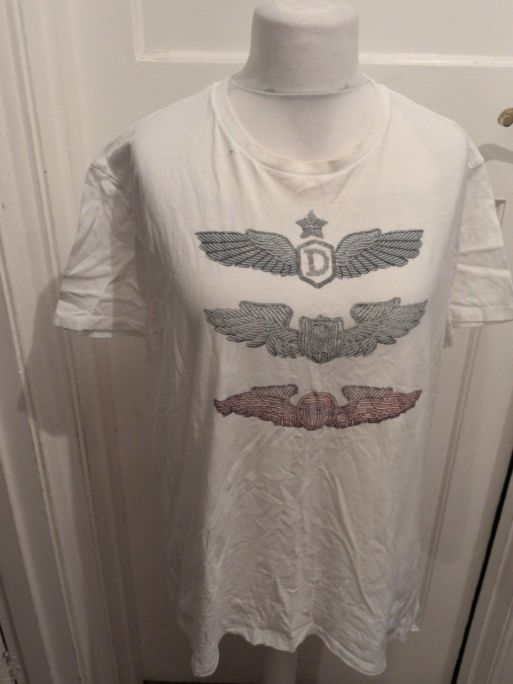 Ralph Lauren Large White Printed Short Sleeve T-shirt