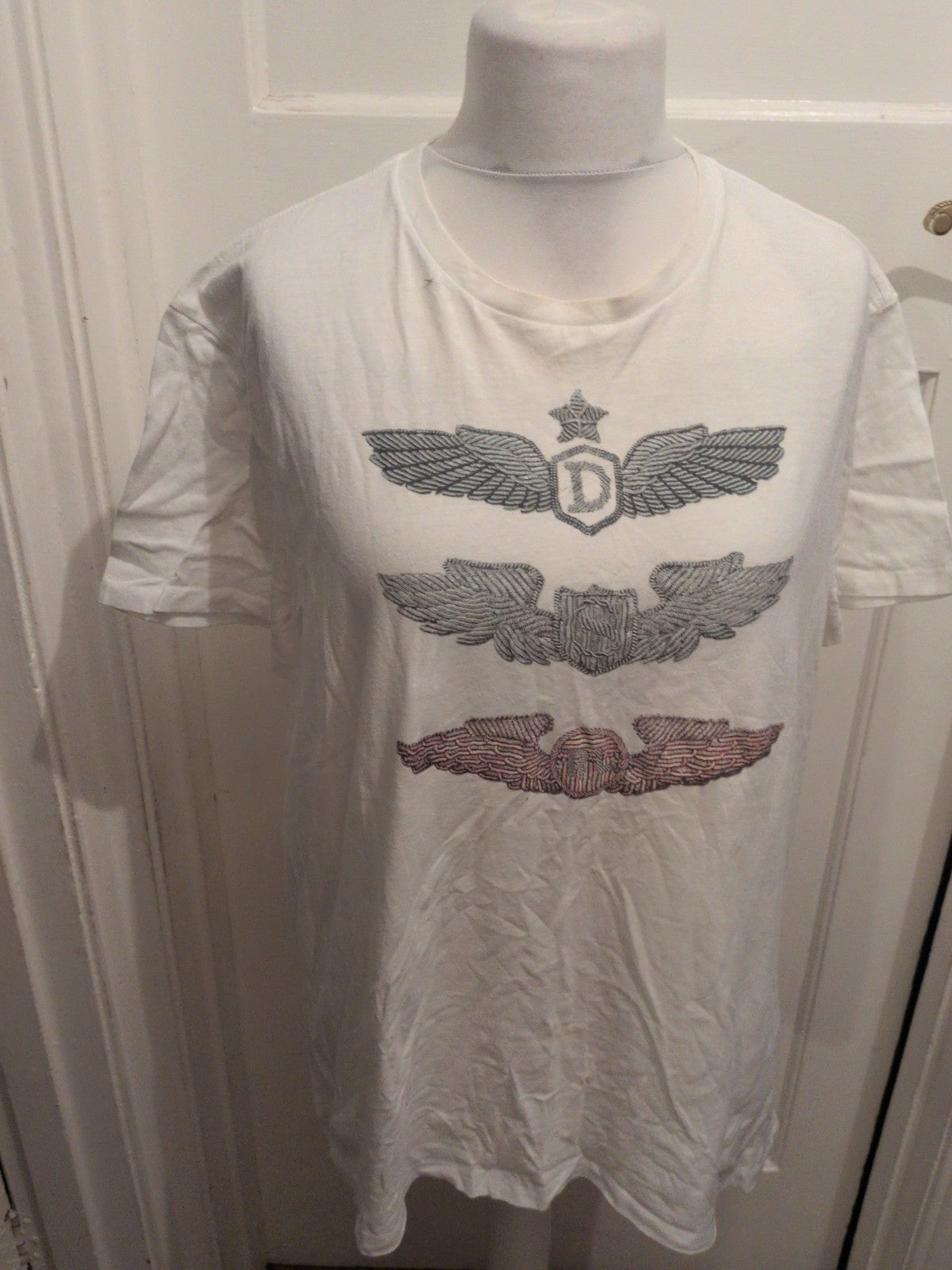 Ralph Lauren Large White Printed Short Sleeve T-shirt