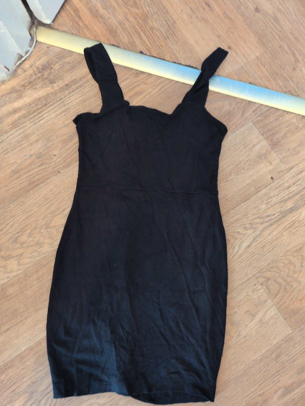 H&M Small Black Sleeveless T-shirt Dress