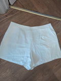 Shein 4XL White Elasticated Shorts