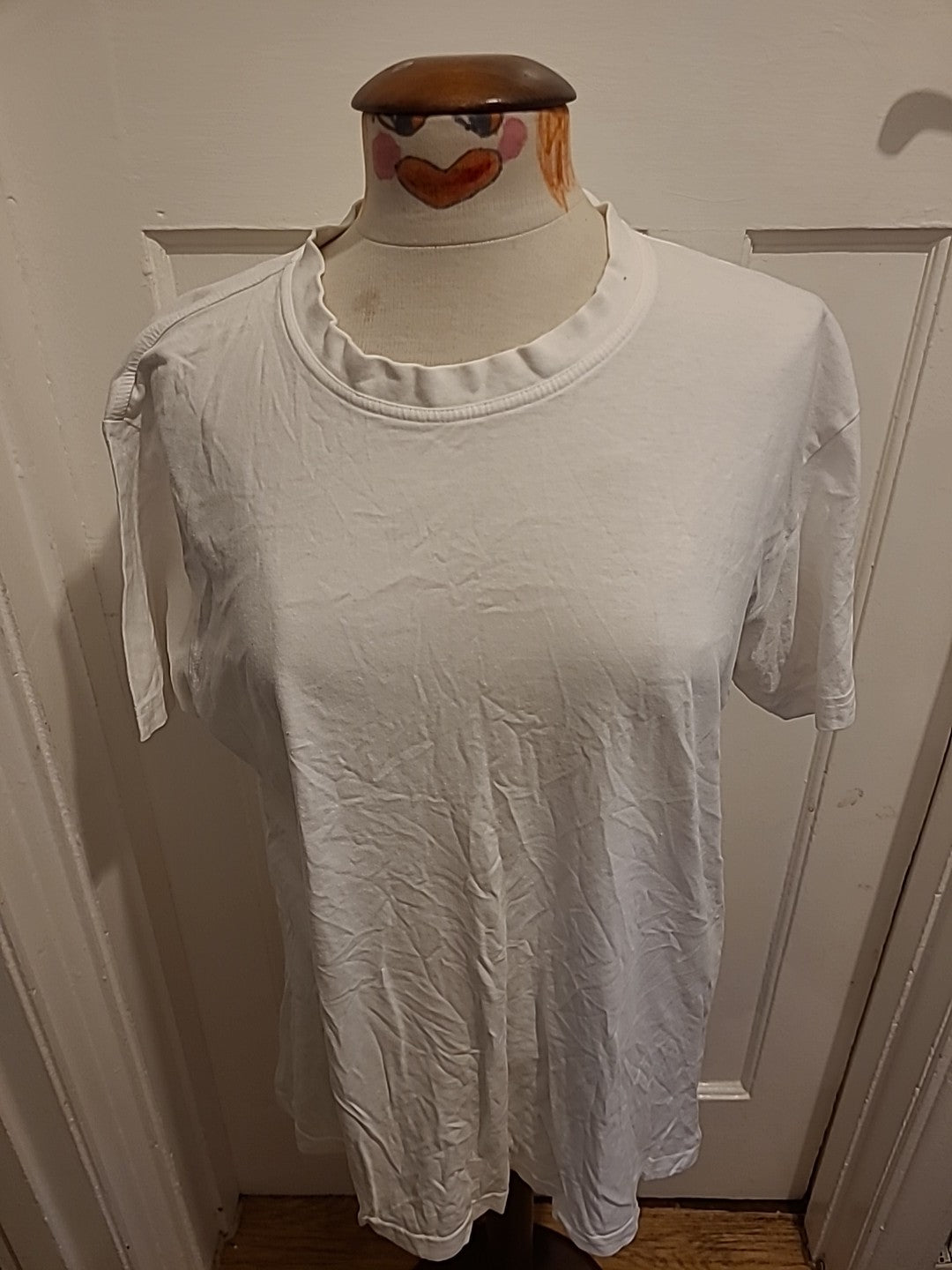 Mens Coconut Island Size Large White Short Sleeved Tshirt