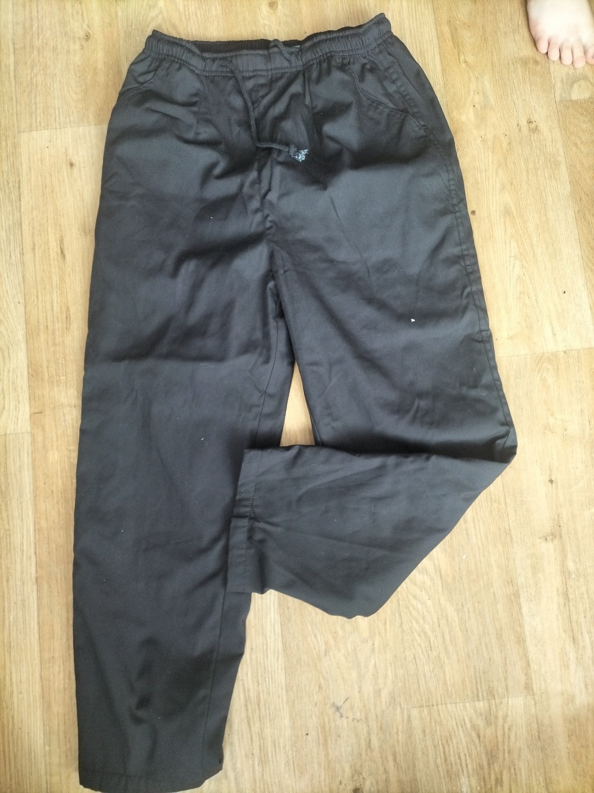Ladies Amber Size 10 Black Elasticated Jogger