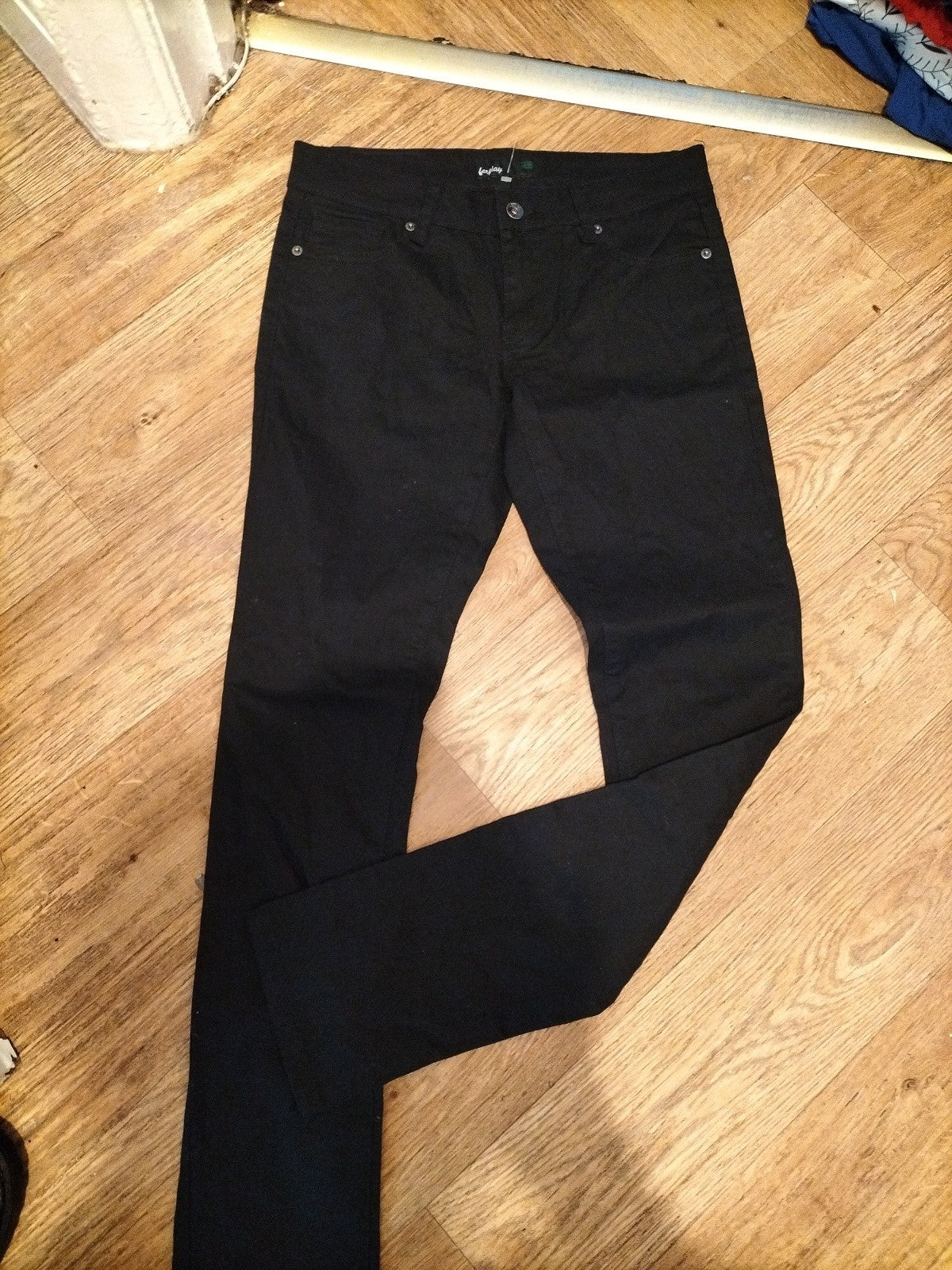 Ladies Foreplay Size 28" Black Jeans