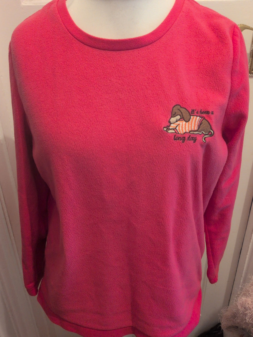 Primark 14/16 Pink Pyjama Jumper