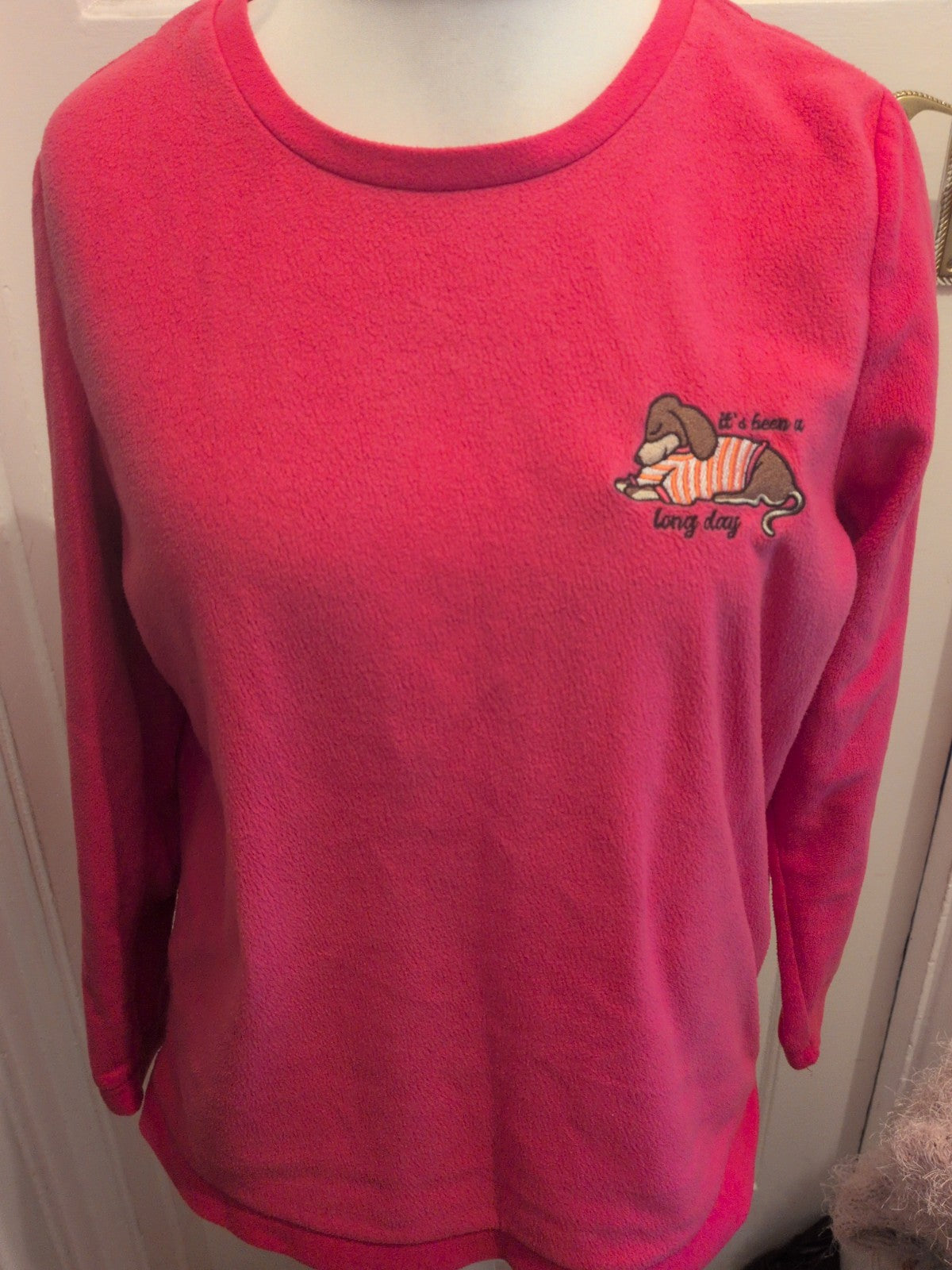 Primark 14/16 Pink Pyjama Jumper