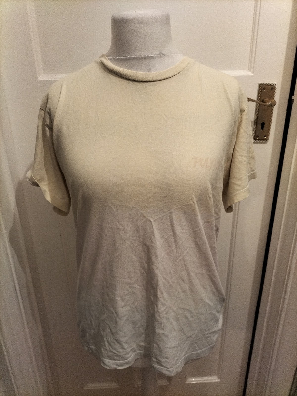 Ladies Polypop Size Small Multi Dye Short Sleeved Tshirt