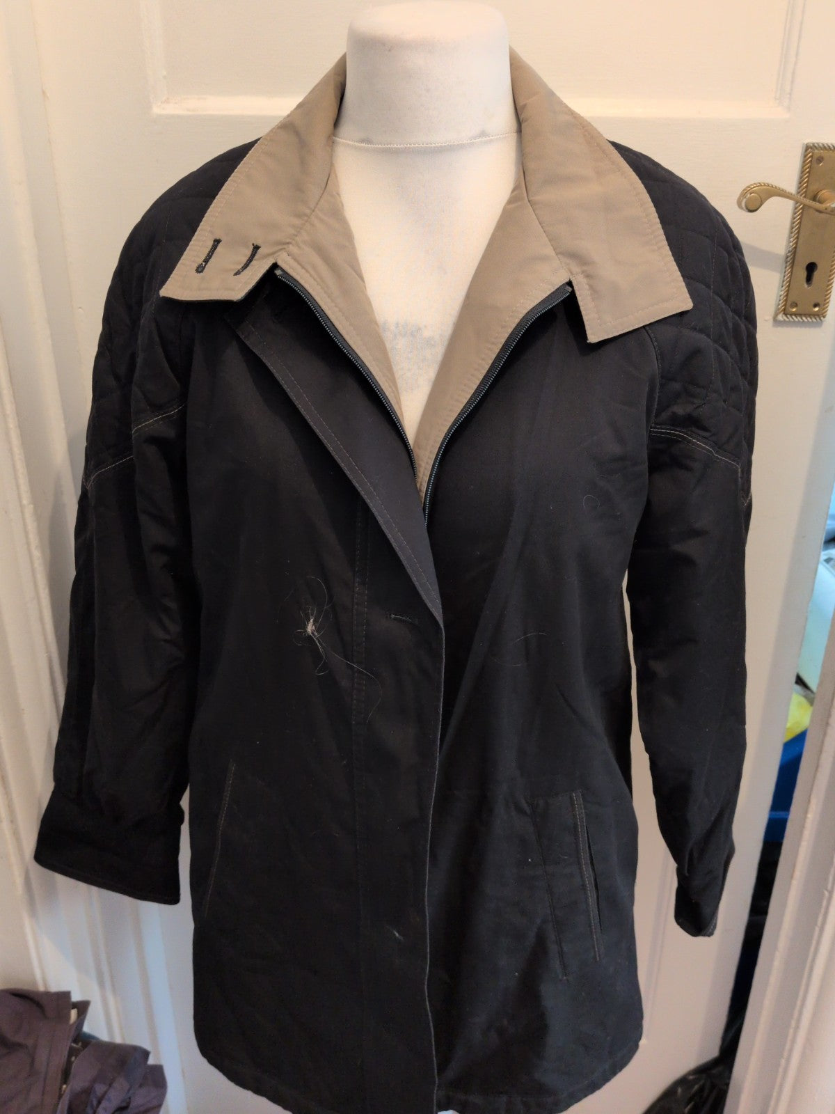 Dannimac Large Black Coat