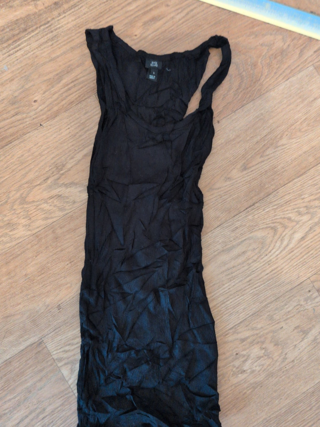 River Island 6 Black Sleeveless T-shirt