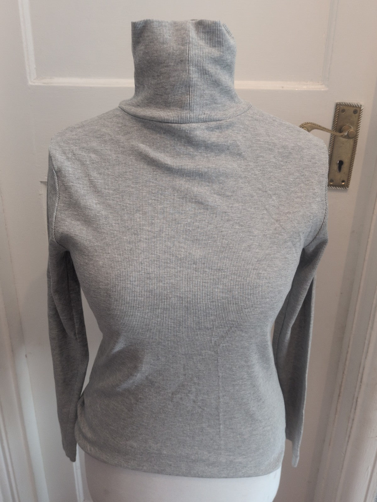Papaya 12 Grey The Fitted Long Sleeve Jumper