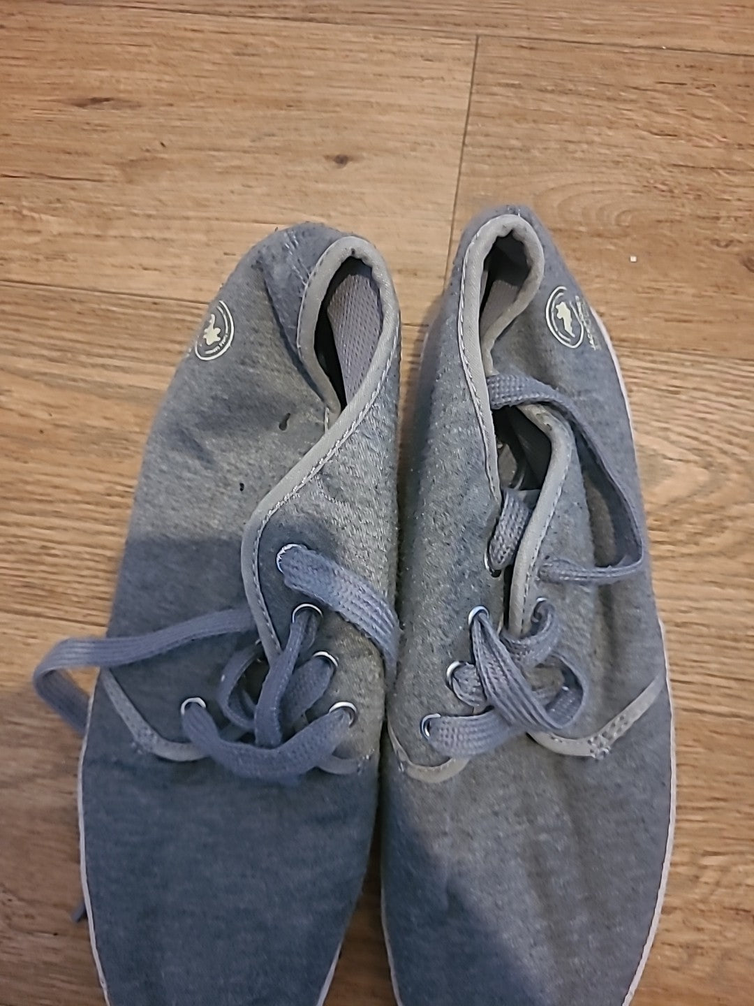Mens Jack&Jones Size Uk 9 Grey Lace Up Shoes