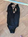 S/M Black Strappy Swimsuit