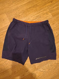 Ladies Decathlon Size Large Navy/Orange Shorts