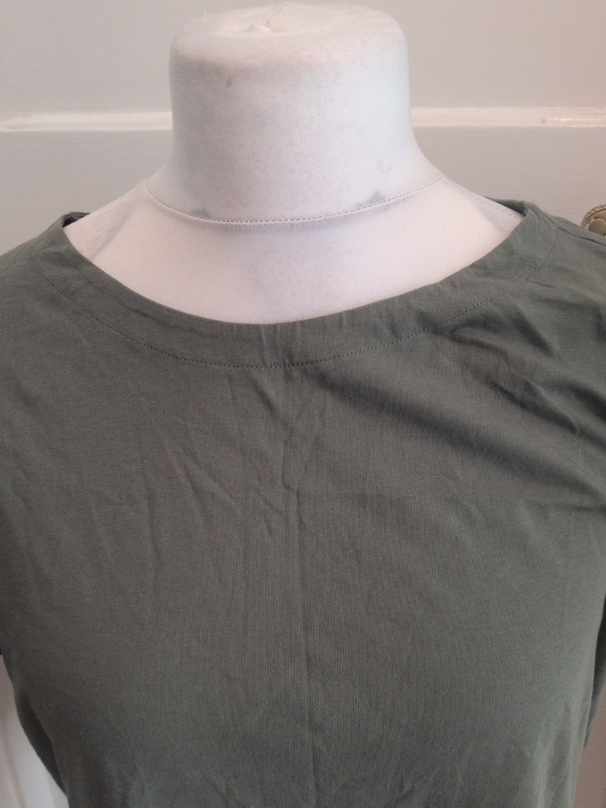 Next 20 Cap Sleeve Tee Green