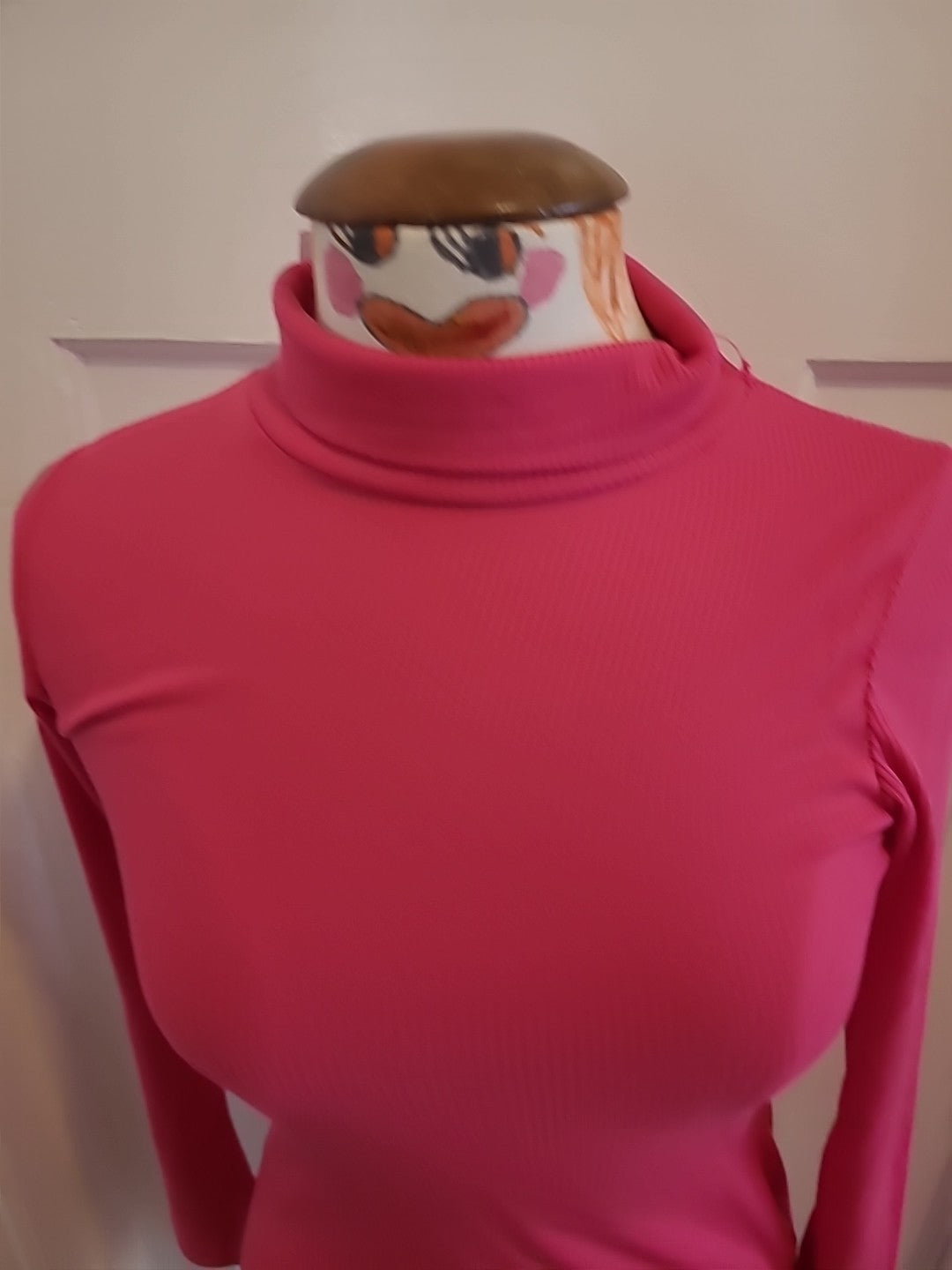 Brand New Crystal Size 10 Pink Long Sleeved Dress