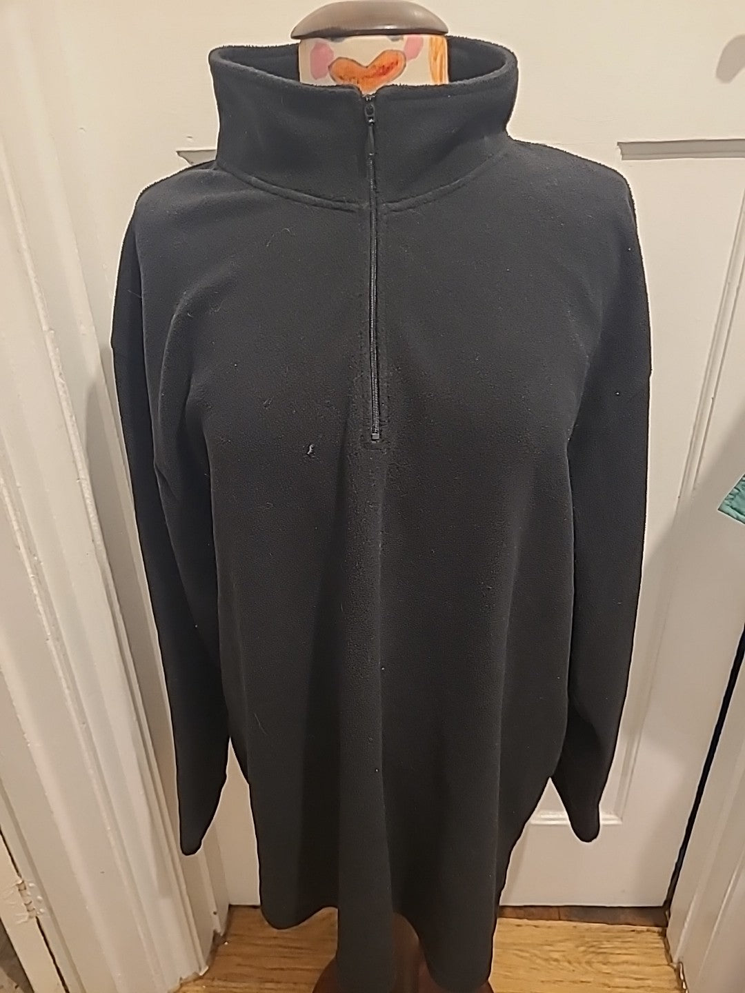 Mens Fortress Size XL Black Long Sleeve Jumper