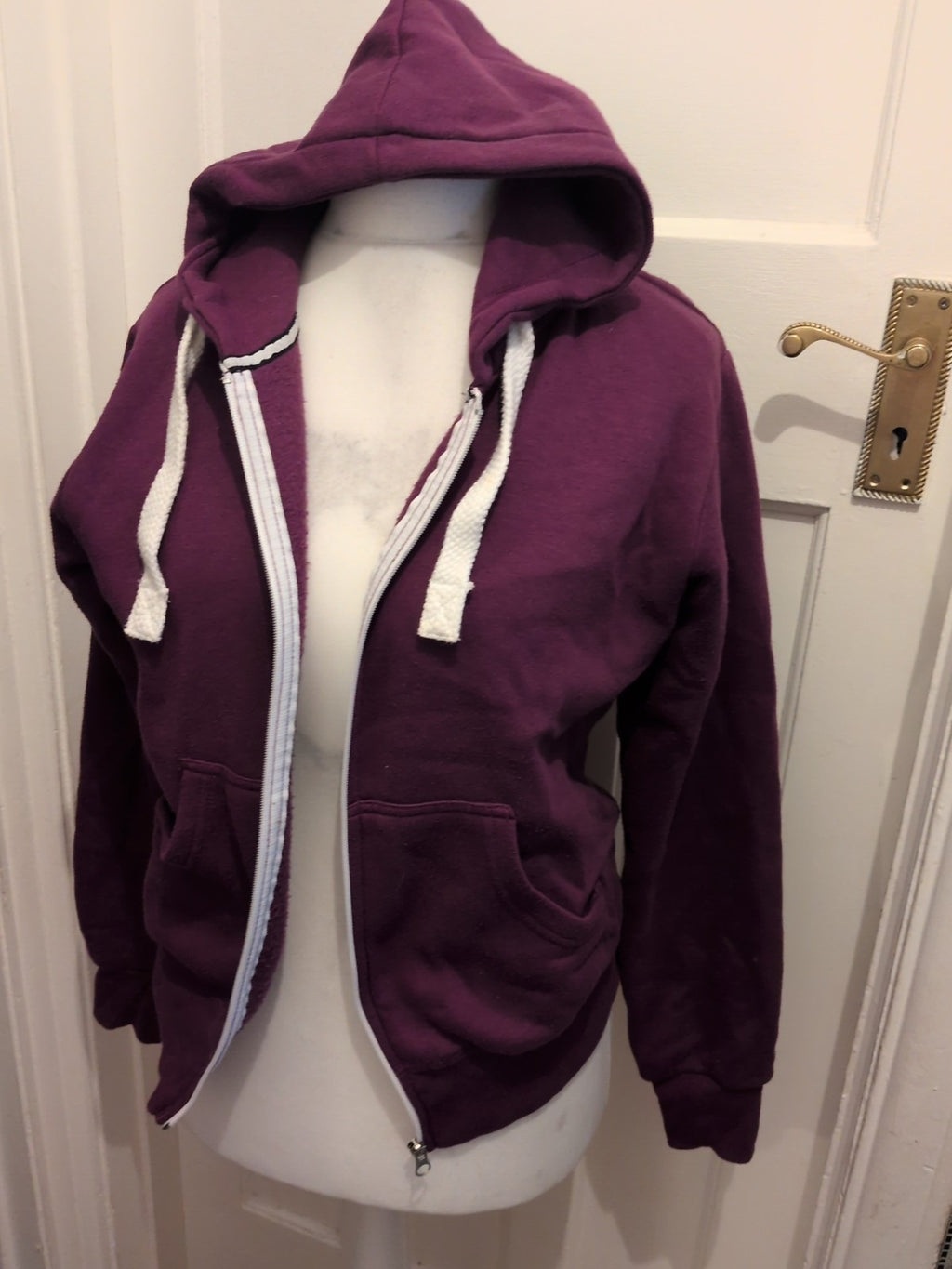 Malakai XL Purple Full Zip Hoodie