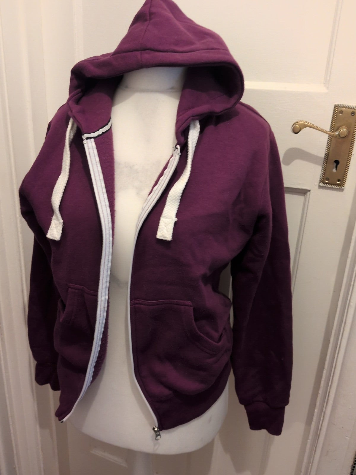 Malakai XL Purple Full Zip Hoodie