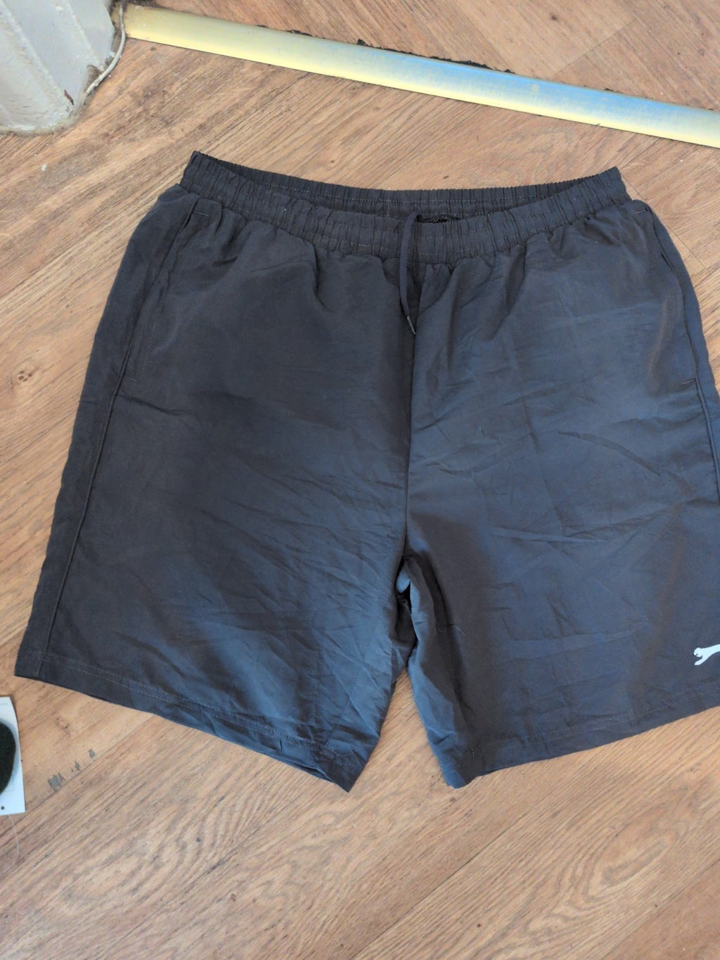 Slazenger 2XL Dark Grey Mesh Lined Elasticated Swim Shorts