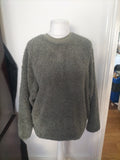 Ladies Asos Size M Grey Fluffy Jumper