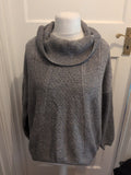 Soon 16 Grey High Neck Pullover Jumper
