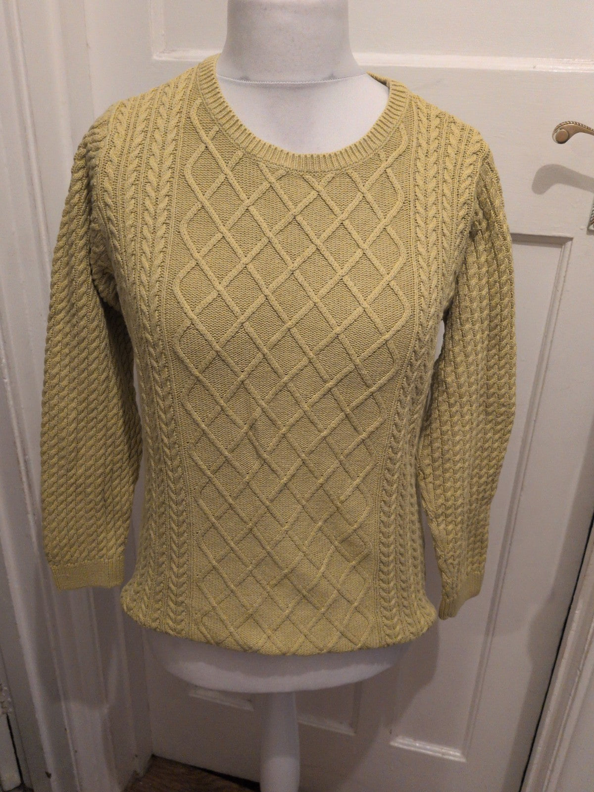 Isle 14-16 Yellow Patterned Long Sleeve Jumper