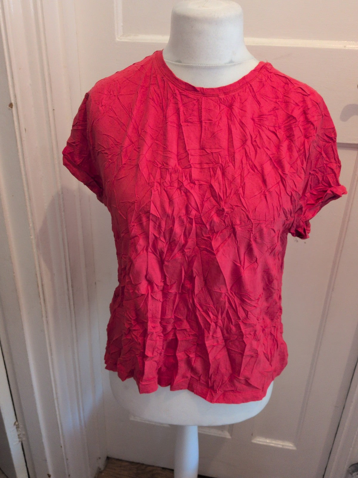 M&S Large Red Short Sleeve Tee