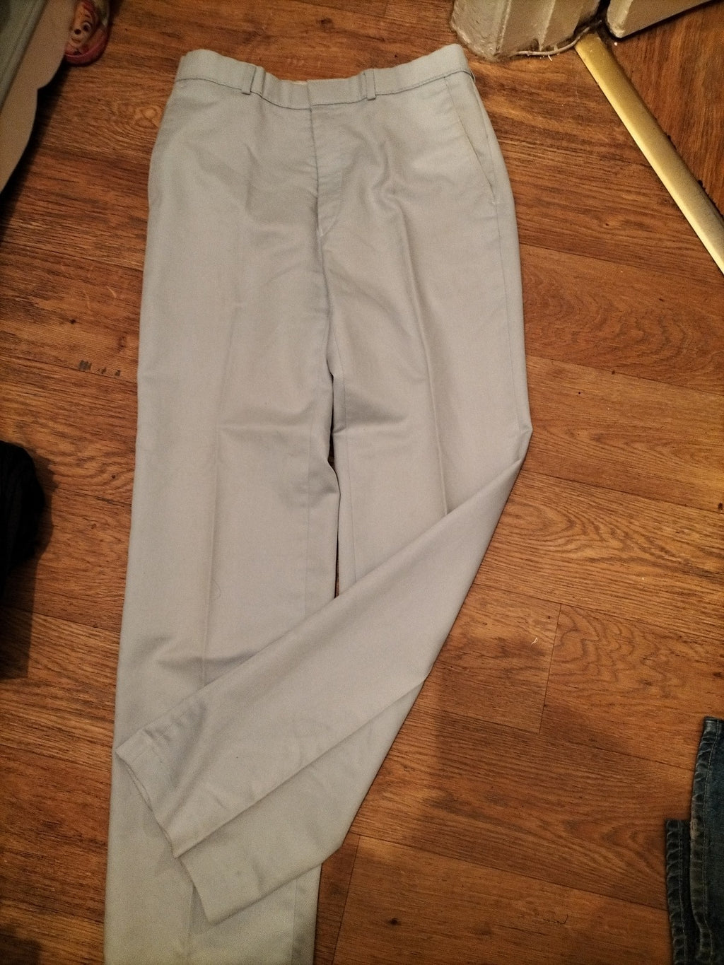 Mens St Michael Size 32x33 Blue Smart Trousers