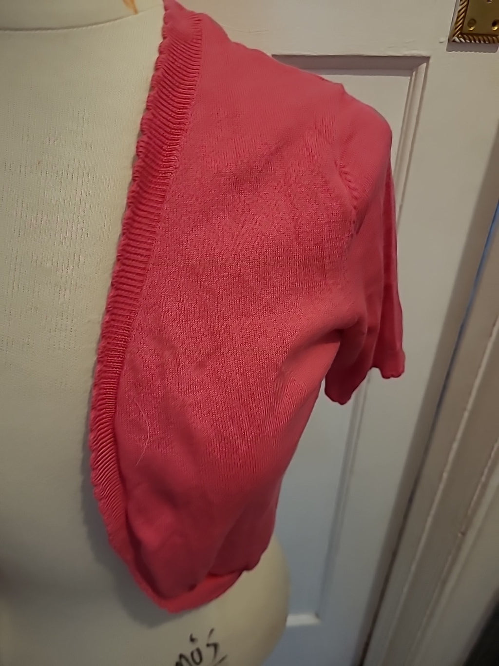 Ladies Tu Size 12 Pink Shoulder Cardigan