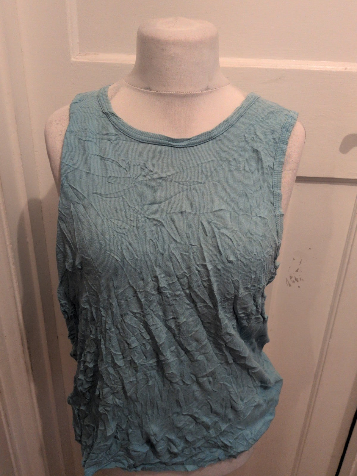 F&F Med Aqua Sleeveless T-shirt Ladies