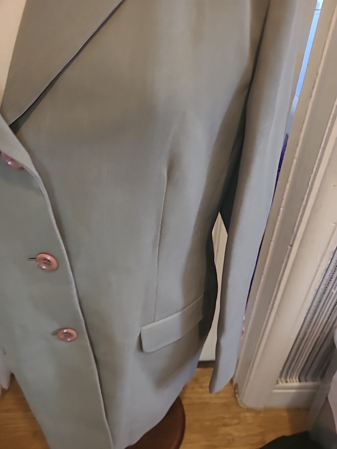 Mens Scott Taylor Size 20 Grey Padded Suit Jacket