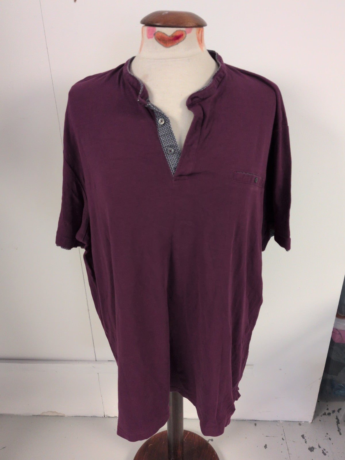 Next Signature 3XL Purple Short Sleeve Polo