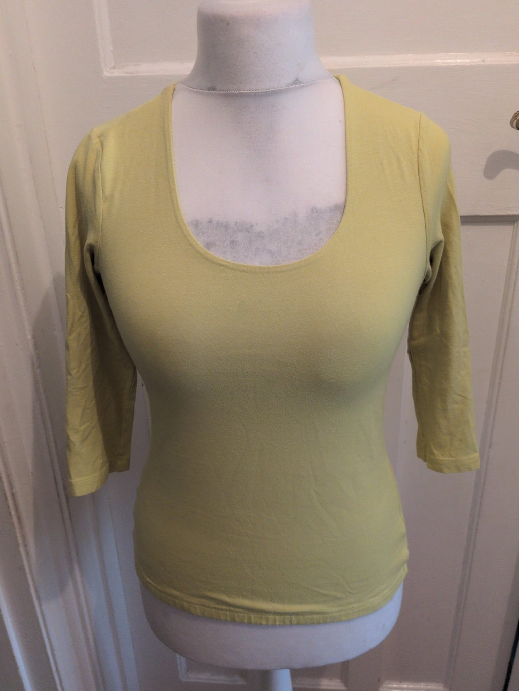 John Lewis 10 Dark Yellow Long Sleeve Blouse