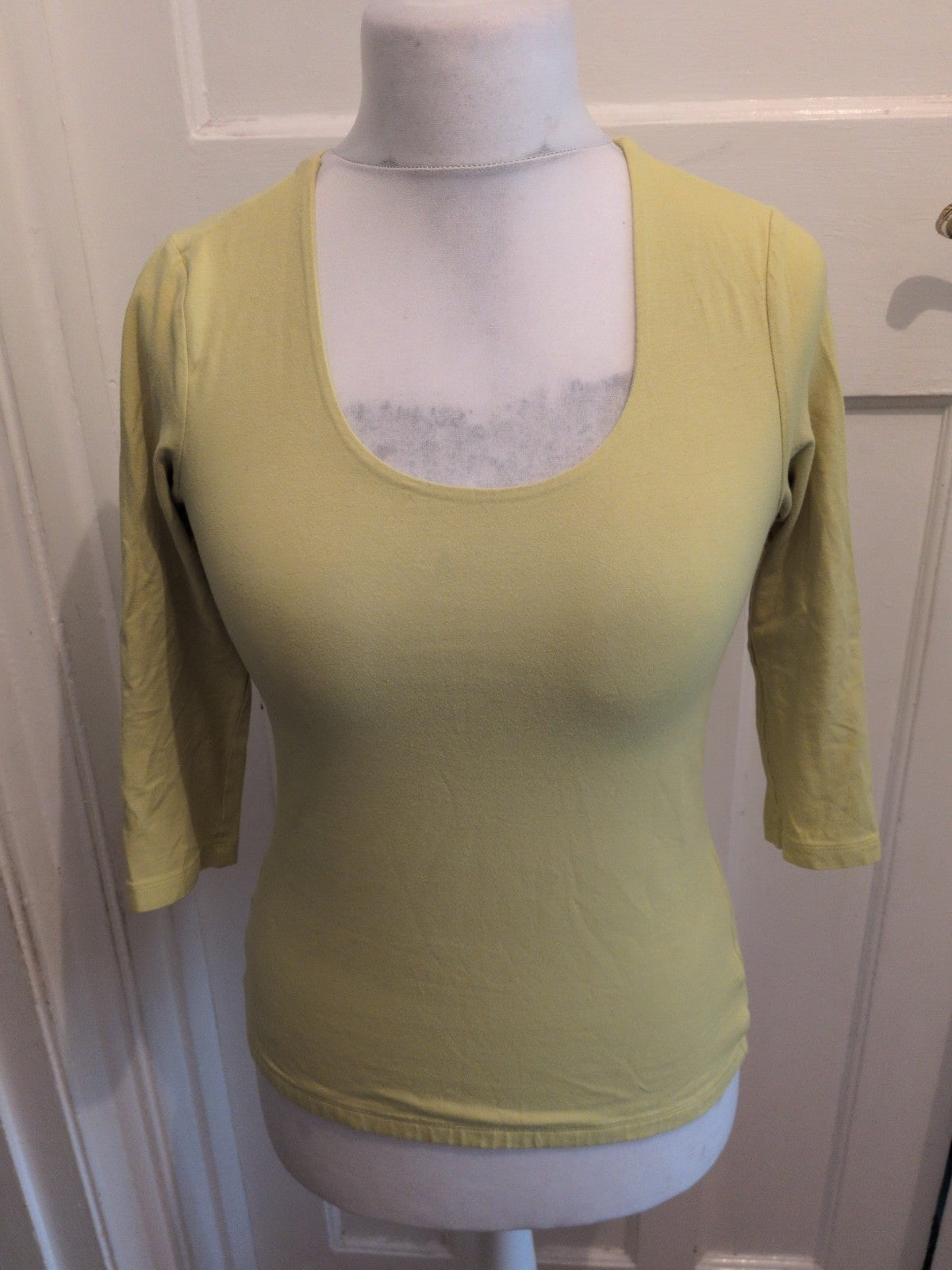 John Lewis 10 Dark Yellow Long Sleeve Blouse