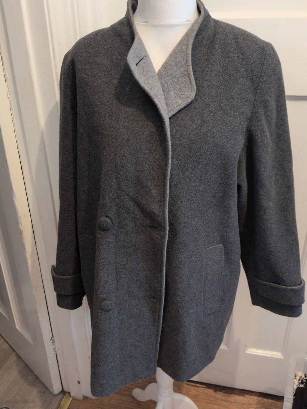 EWM 16 Wool Grey Lined Jacket