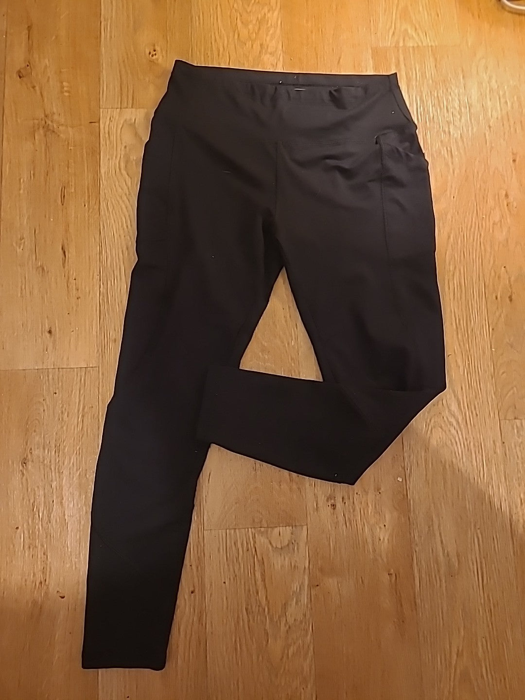 Ladies Workout Size 12-14 Black Sports Legging