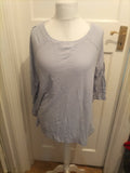 Mens Calvin Klein Size XL Pale Purple T-shirt