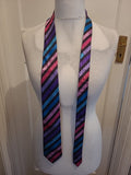Mens Autograph Multicoloured Striped Tie