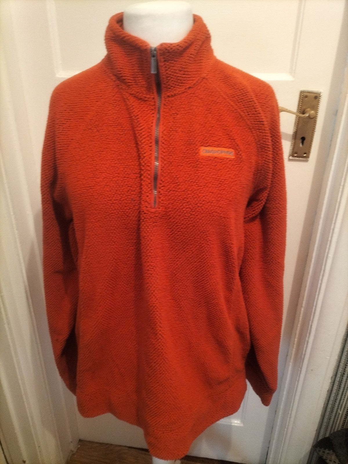 Mens Craighoppers Size XL Rust Burnt Orange Pullover Jumper